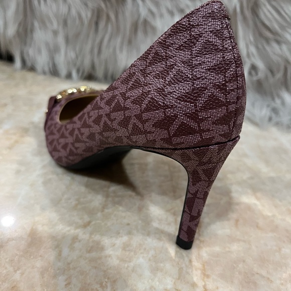 Michael Michael Kors Women’s Rory Flex Pumps. Burgundy. New - Picture 7 of 10